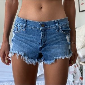 denim jean shorts